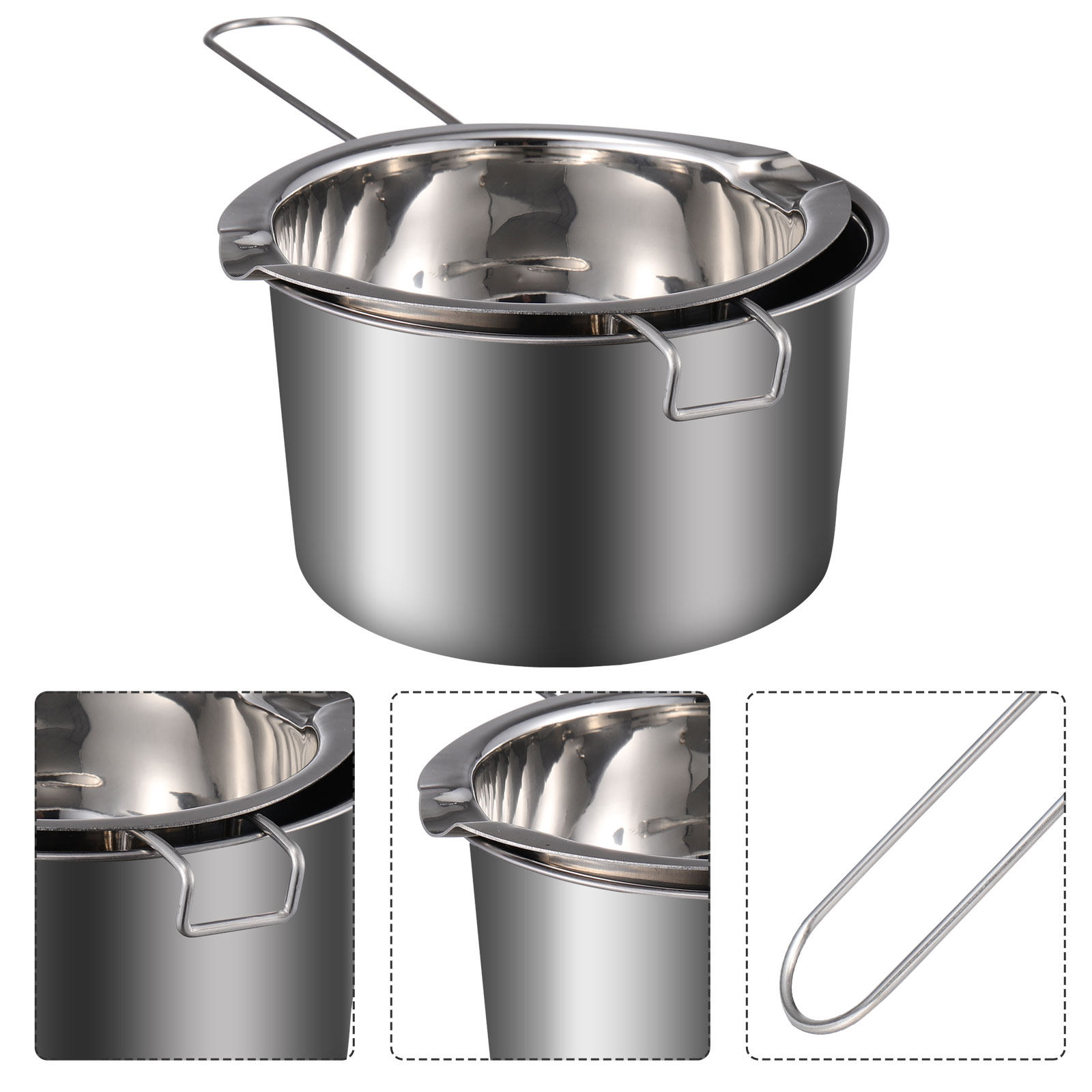 Wax Melting Pot - 1Set Double Boiler Pot High Quality