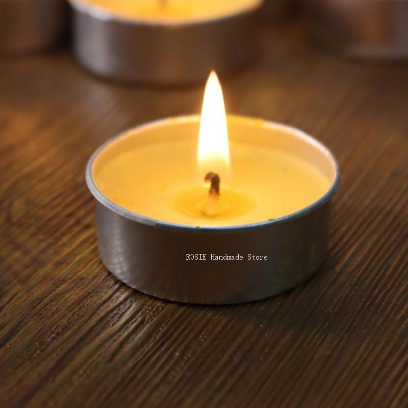 Candle Making Supplies For Beginners - Empty Tea Wax Circular Aluminum Box