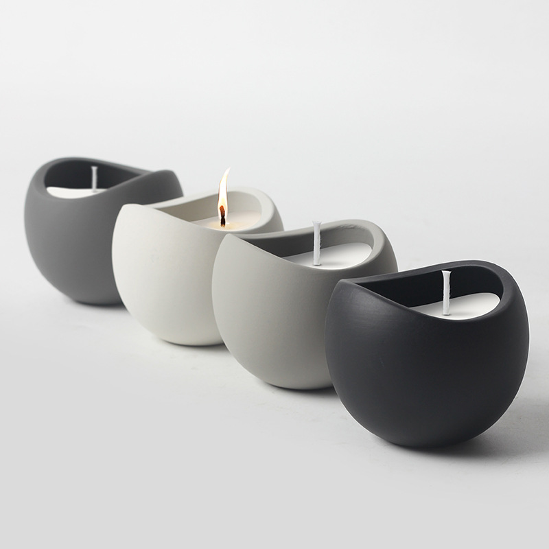Candle Making Supplies Jars - Arc Candle Jar Silicone Mold DIY