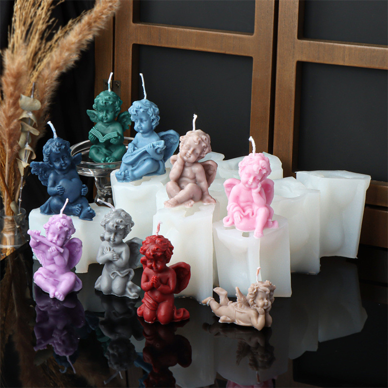 3D Silicone Candle Mold Prayin - Candle Fragrance Supplies review and price