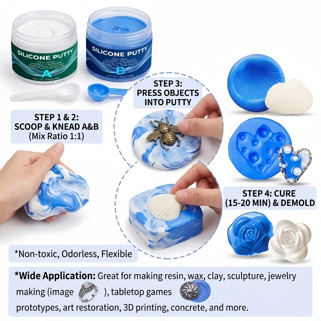 Silicone Putty Mold Making Sup - Candle Supplies Usa review and price