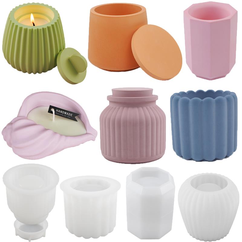 Plaster Cup Scented Candle Sil - Candle Making Supplies Jars review and price