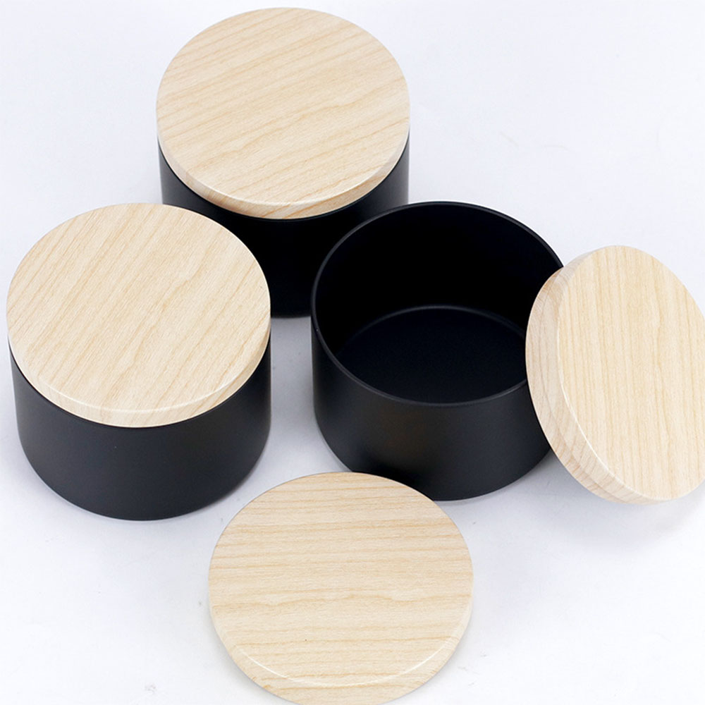 24pcs 4oz Black Candle Jars ,R - Black Tin Candle review and price