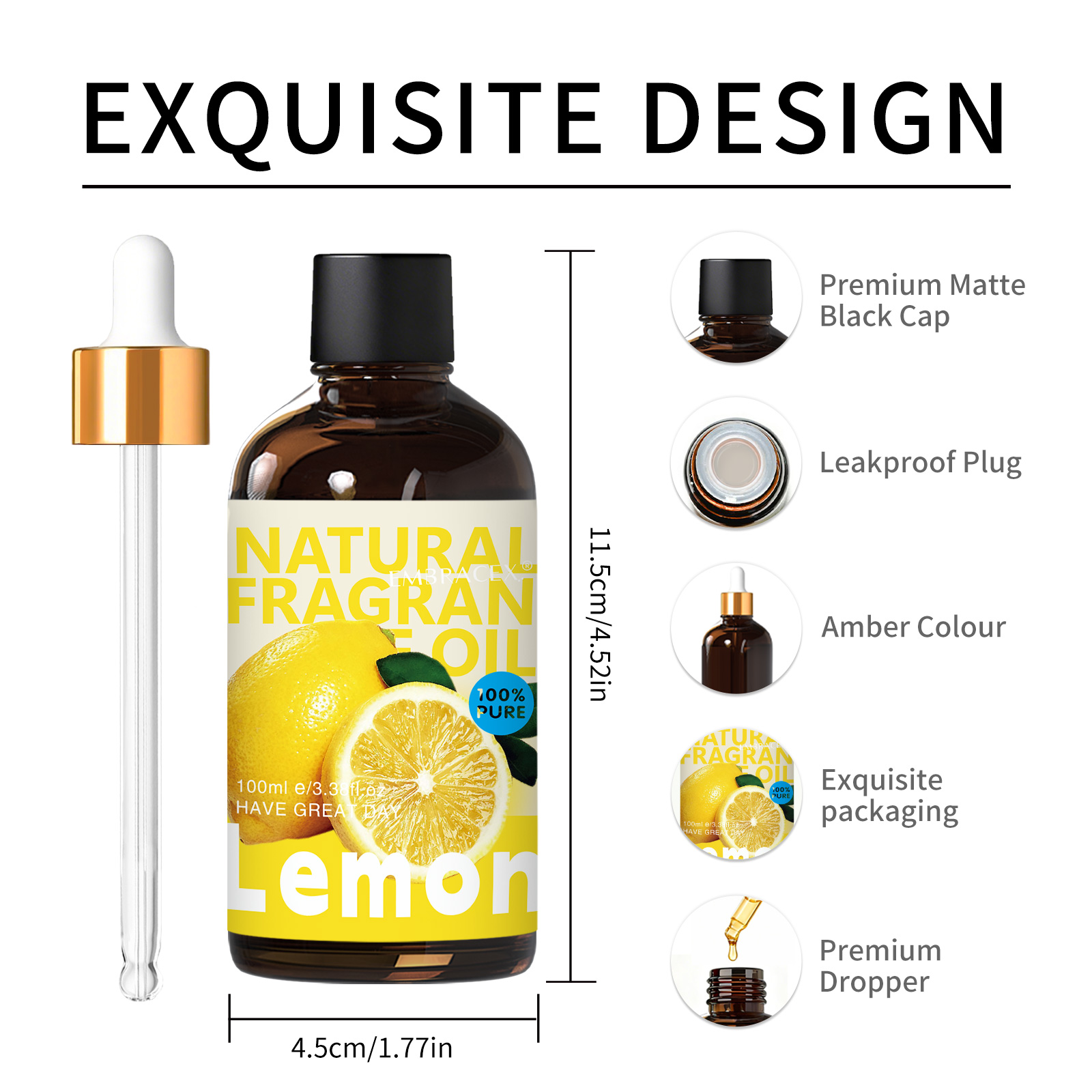 100ml Lemon Essential Oil Car  - Candle Supplies Essential Oils review and price