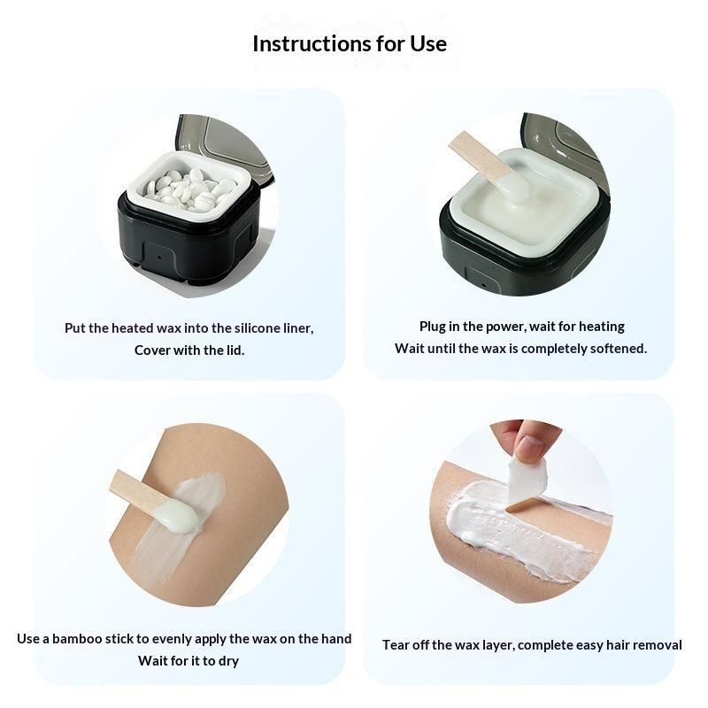 Mini Wax Heater Machine Silico - Wax Melting Pot review and price