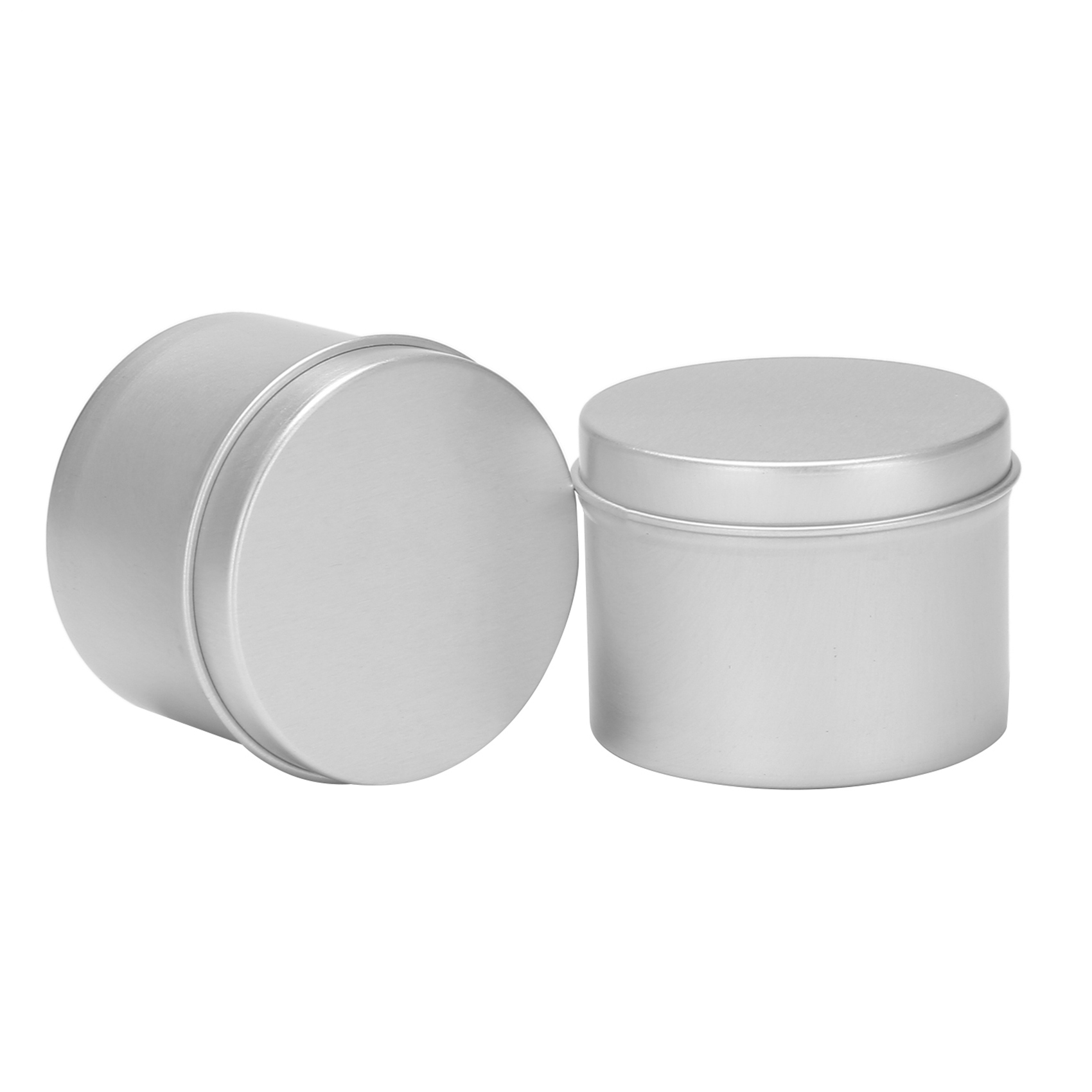 48 Pack Round Metal Tins Box C - Black Tin Candle review and price