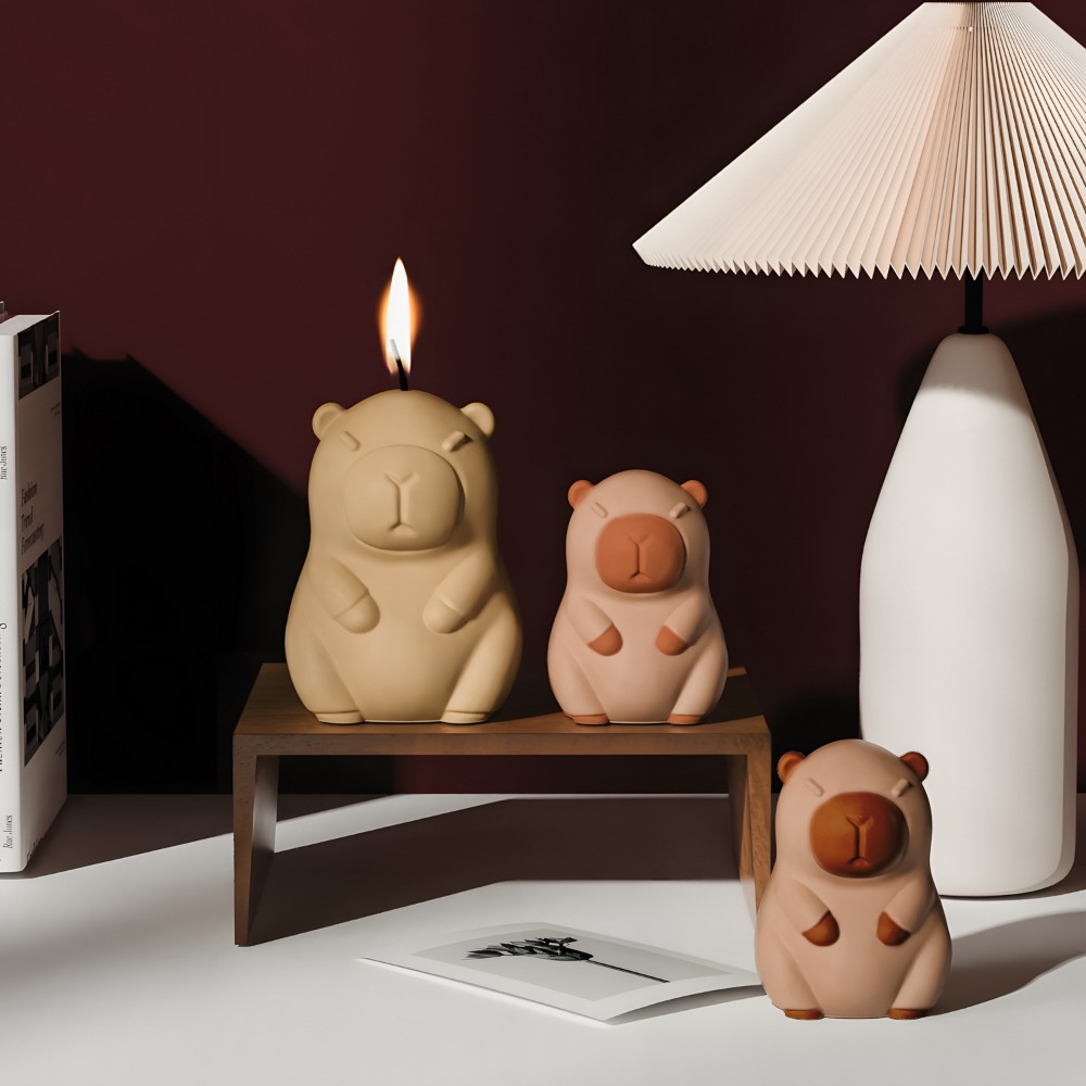 Standing Capybara Scent Candle - Candle Making Supplies For Beginners review and price