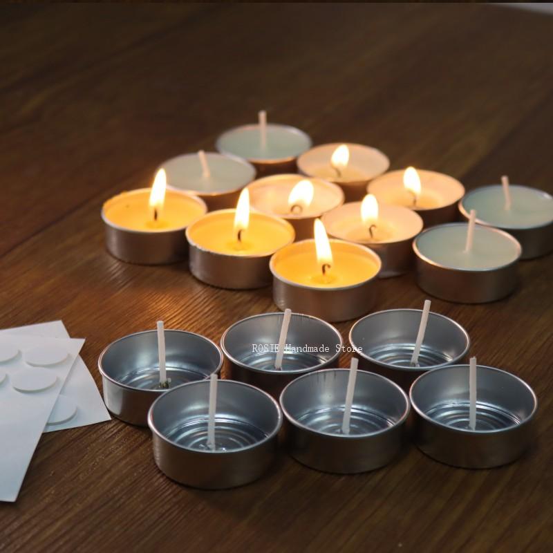 Empty Tea Wax Circular Aluminu - Candle Making Supplies For Beginners review and price