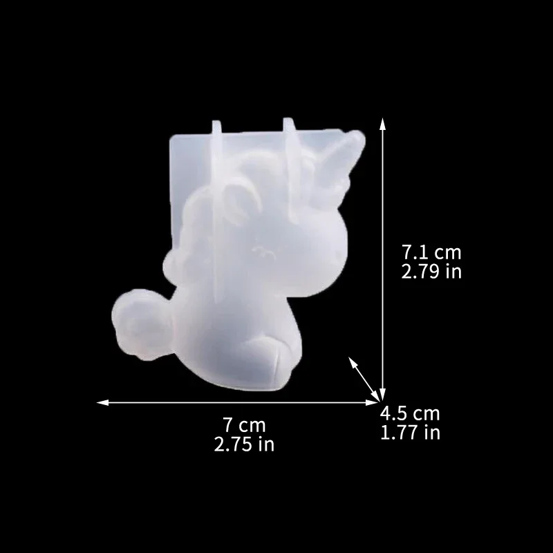 3D Geometric Silicone Unicorn  - Candle Making Supplies For Beginners review and price