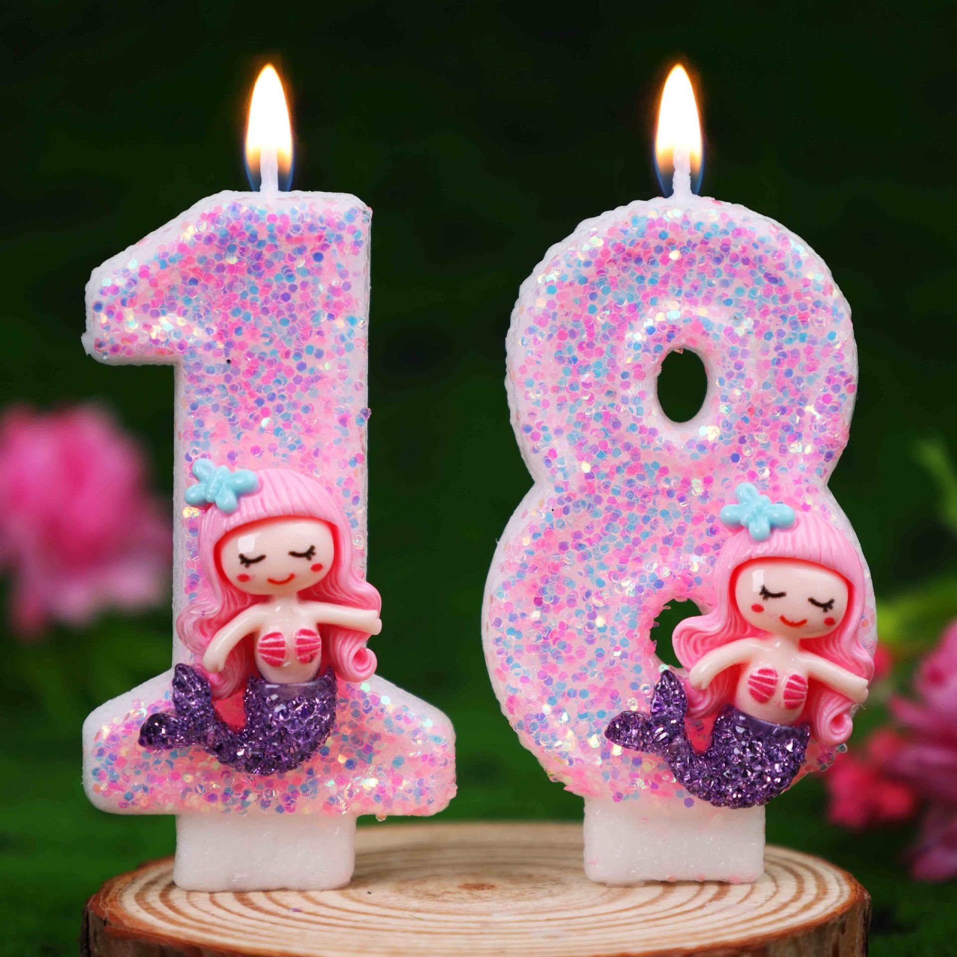 Creative Pink Mermaid 0-9 Digi - Candle Supplies Usa review and price