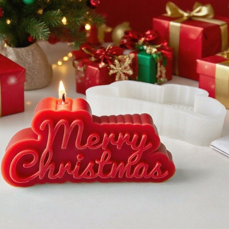 1 piece, Christmas alphabet si - Candle Fragrance Supplies review and price