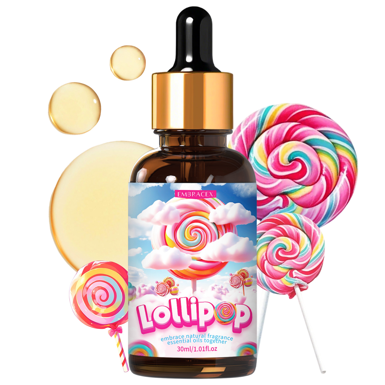30ml  Lollipop Essential Oils  - Candle Supplies Essential Oils review and price