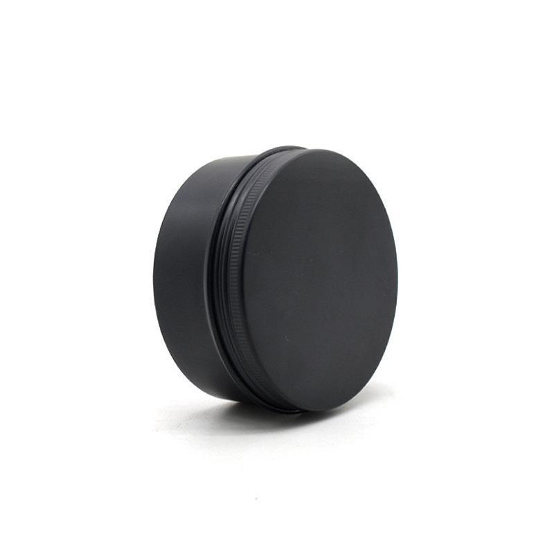 Black Empty Round Aluminum Box - Black Tin Candle review and price