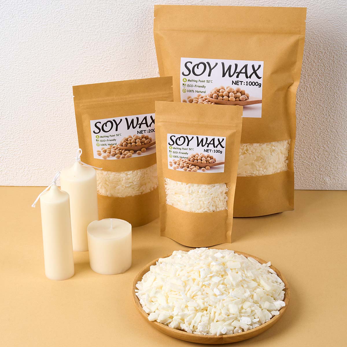 1 Pounds Pure White Soy Wax Fo - Candle Making Supplies For Beginners review and price