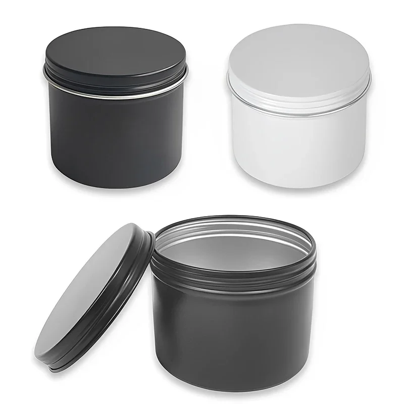 10/20/30Pcs 100/120ml Round Al - Black Tin Candle review and price