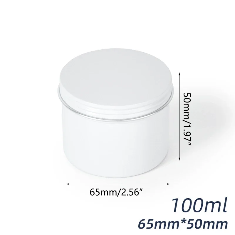 10/20/30Pcs 100/120ml Round Al - Black Tin Candle review and price