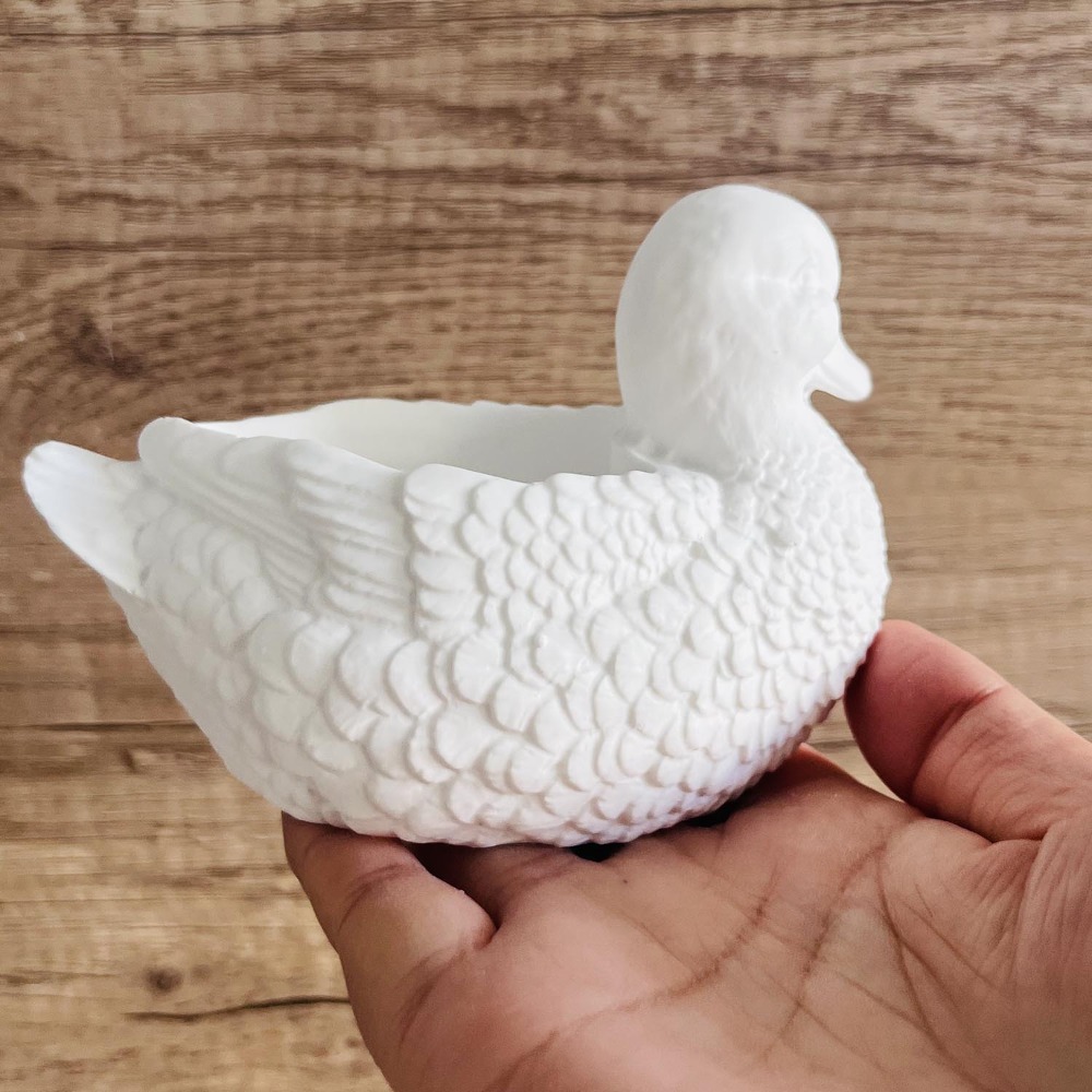 Beautiful Plaster Duck Storage - Candle Making Supplies Jars review and price