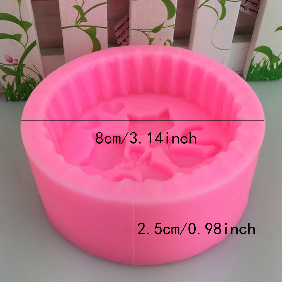 1-Piece Silicone Cat Soap Mold - Candle Supplies Storage review and price