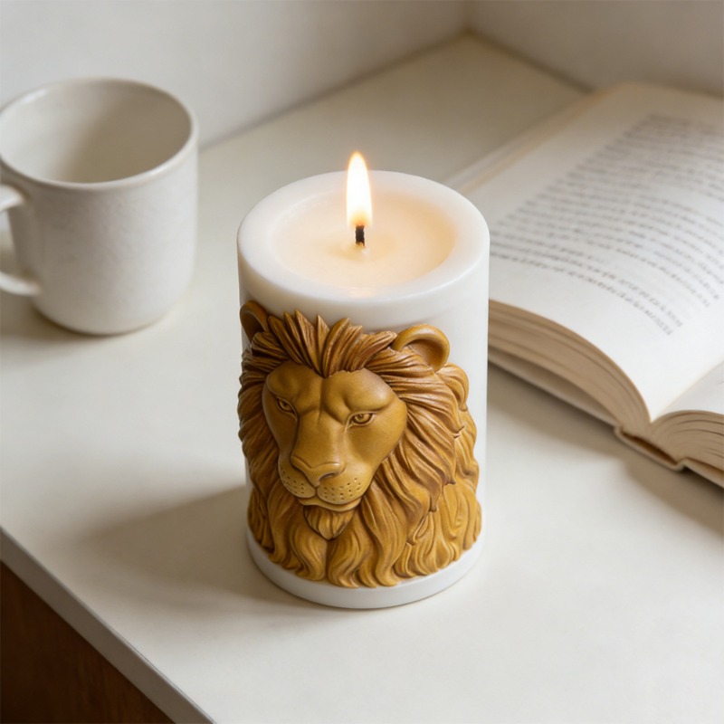 Animals Lion Candle Molds Sili - Luxury Candle Supplies Usa review and price