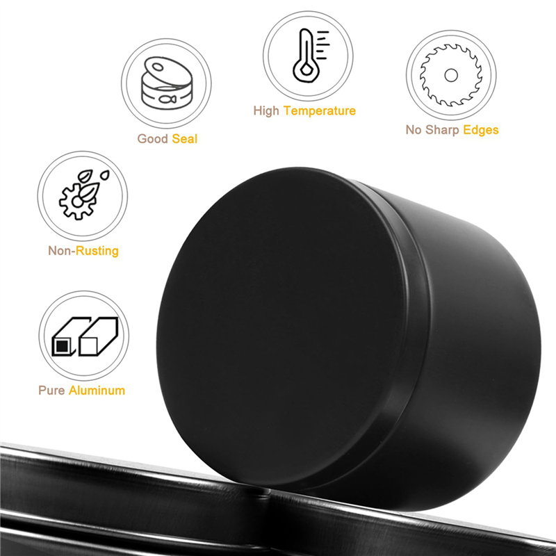 A93E-48Pcs Black Candle Tins,  - Black Tin Candle review and price