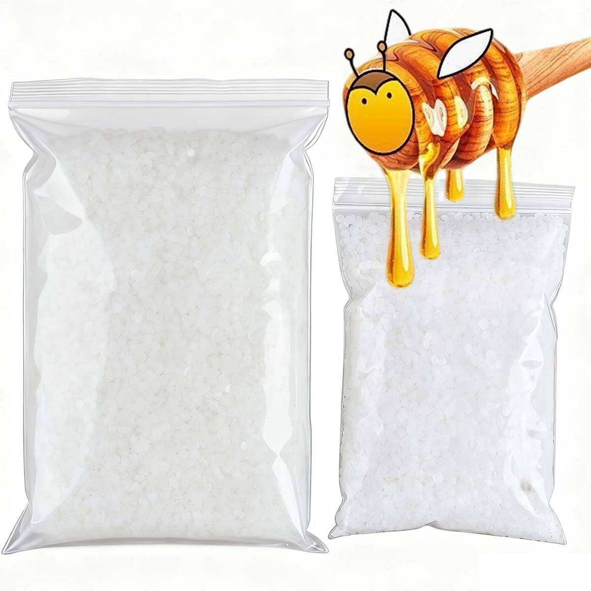 200g-1000g White Beeswax Pure  - Candle Making Supplies For Beginners review and price