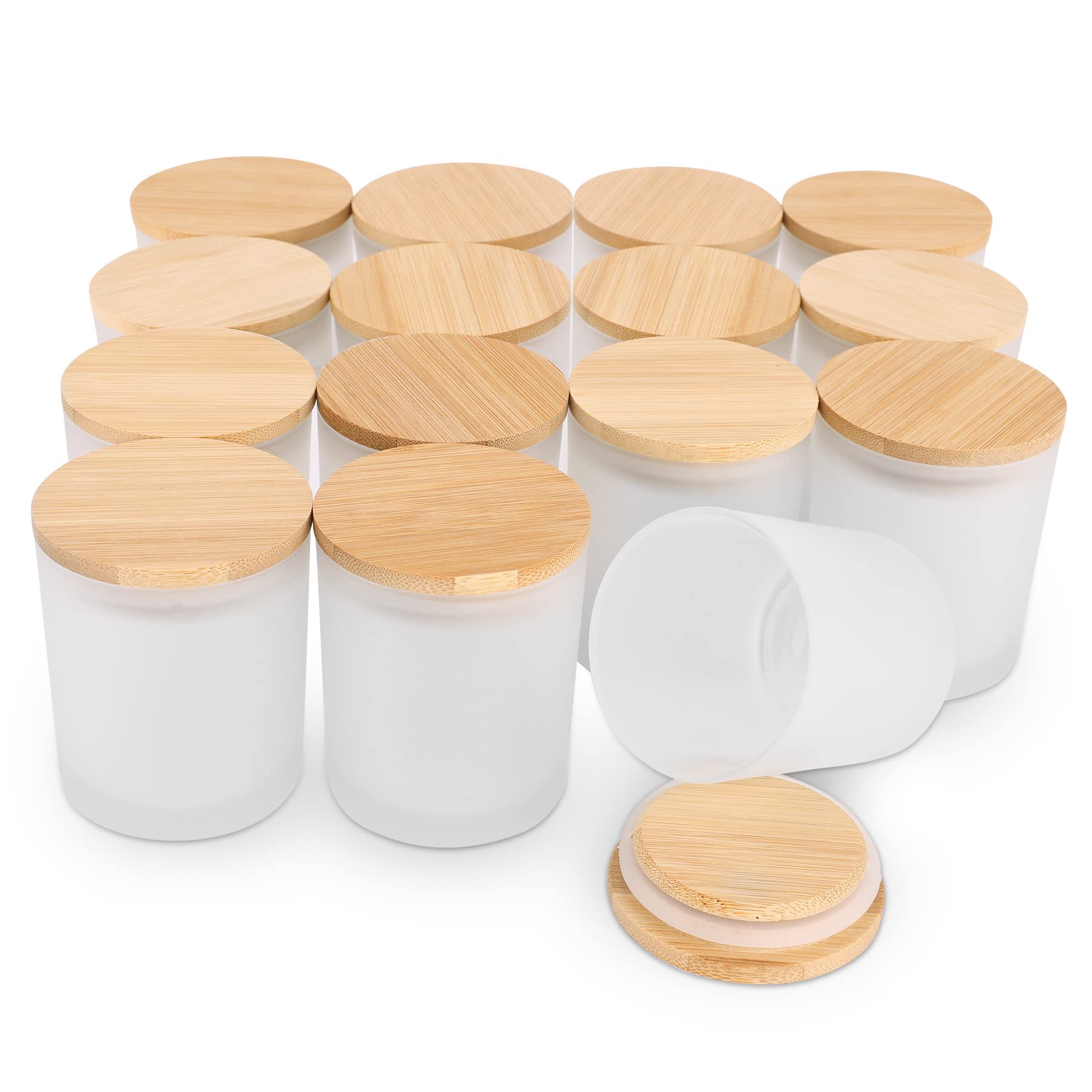 6-Pack 6OZ Frosted Amber Glass - Candle Making Supplies Jars review and price