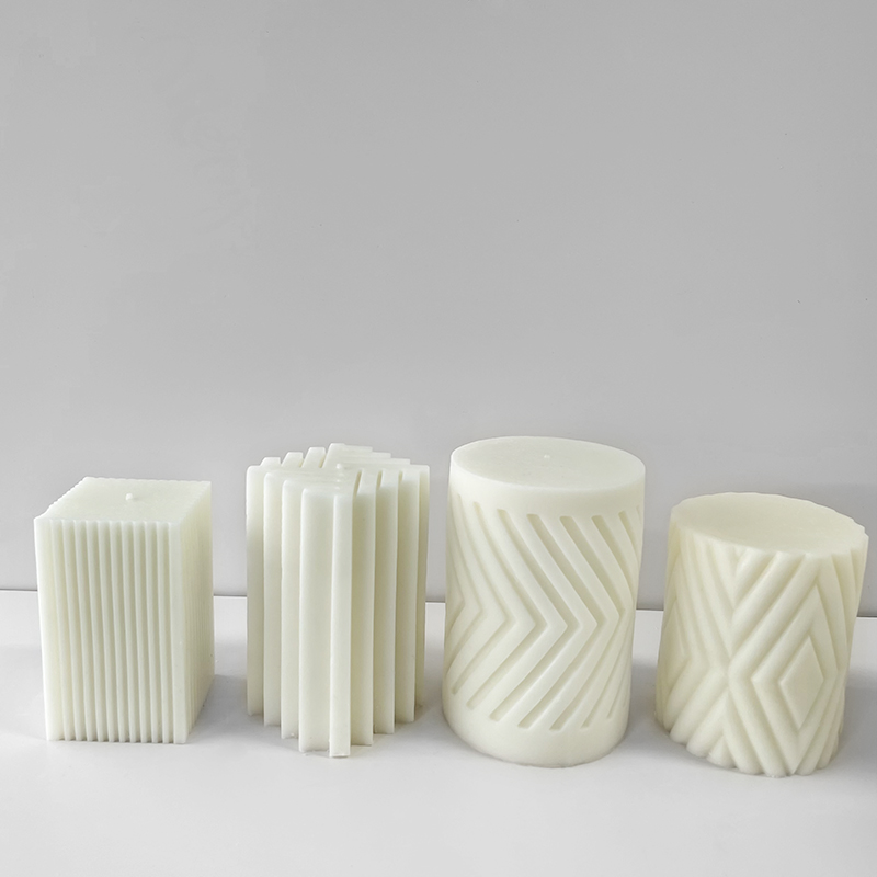 Geometric Cylindrical Scented  - Candle Fragrance Supplies review and price