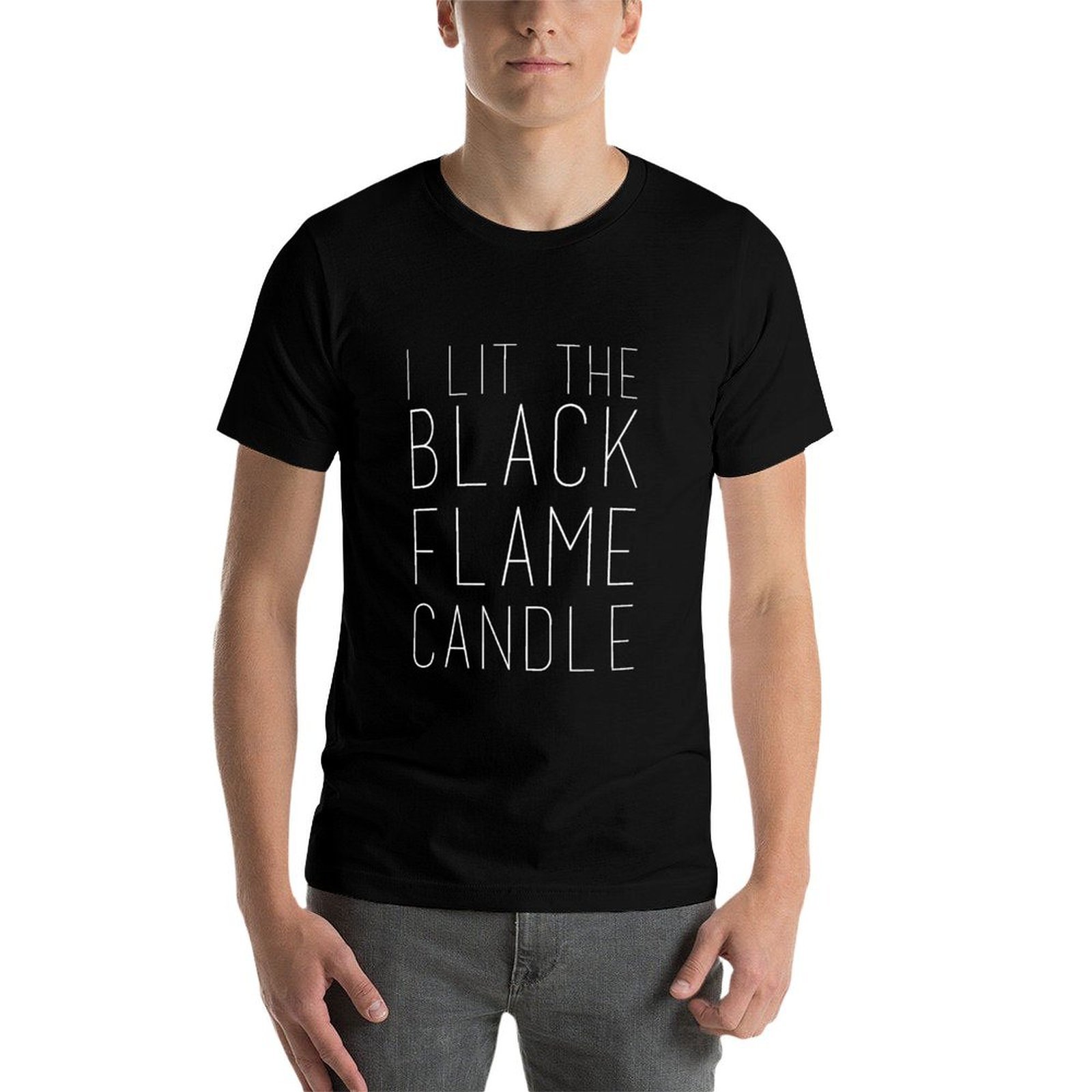 Black Flame Candle (White) T-S - Black Tin Candle review and price