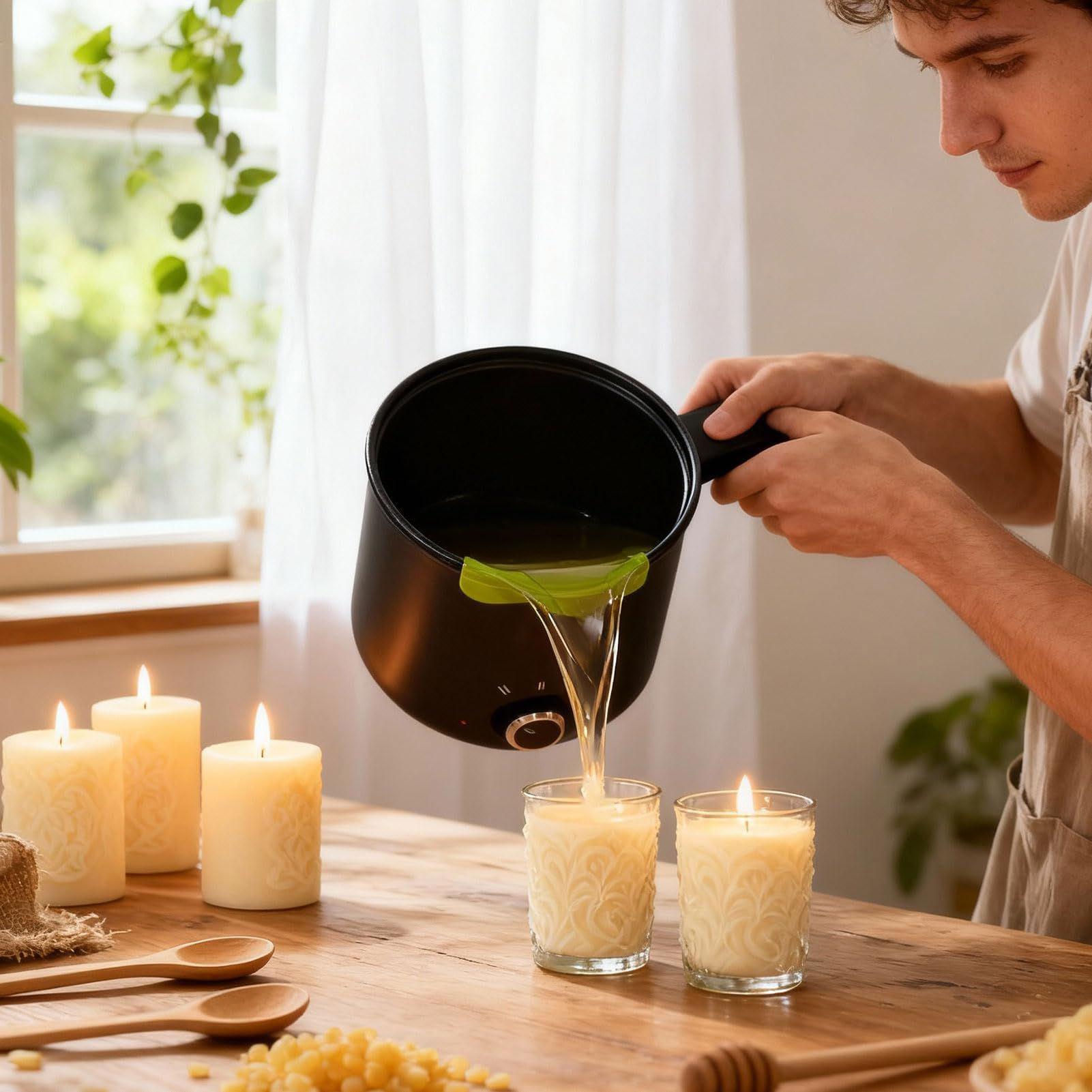 Candle Wax Melting Pot 1.5L La - Candle Supplies Storage review and price