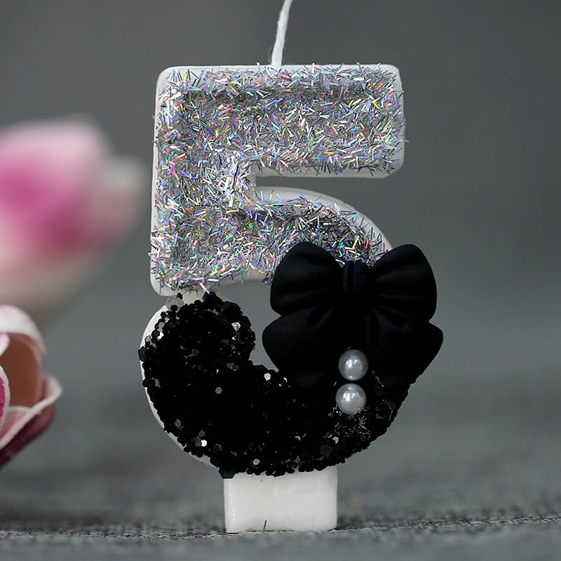 Midnight Bow & Pearl 0-9 Numbe - Candle Supplies Usa review and price