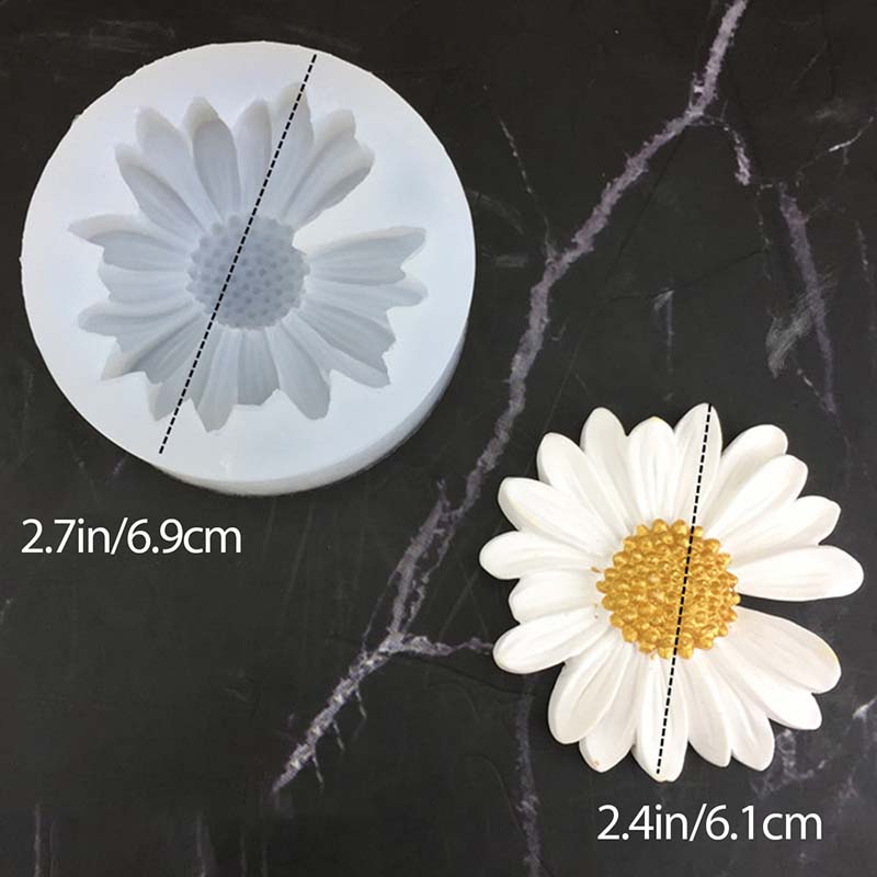DIY Candle Silicone Mold Daisy - Candle Supplies Storage review and price