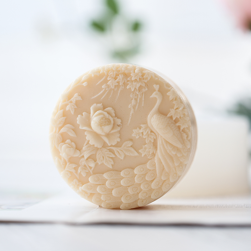Peacock Flower Pattern Silicon - Candle Making Supplies For Beginners review and price