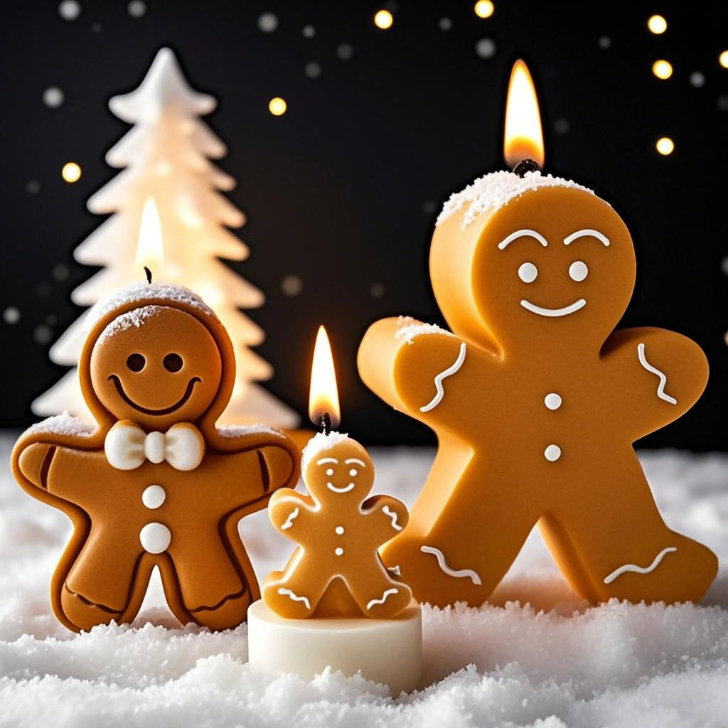 DIY Cartoon Gingerbread Man Si - Candle Making Supplies For Beginners review and price