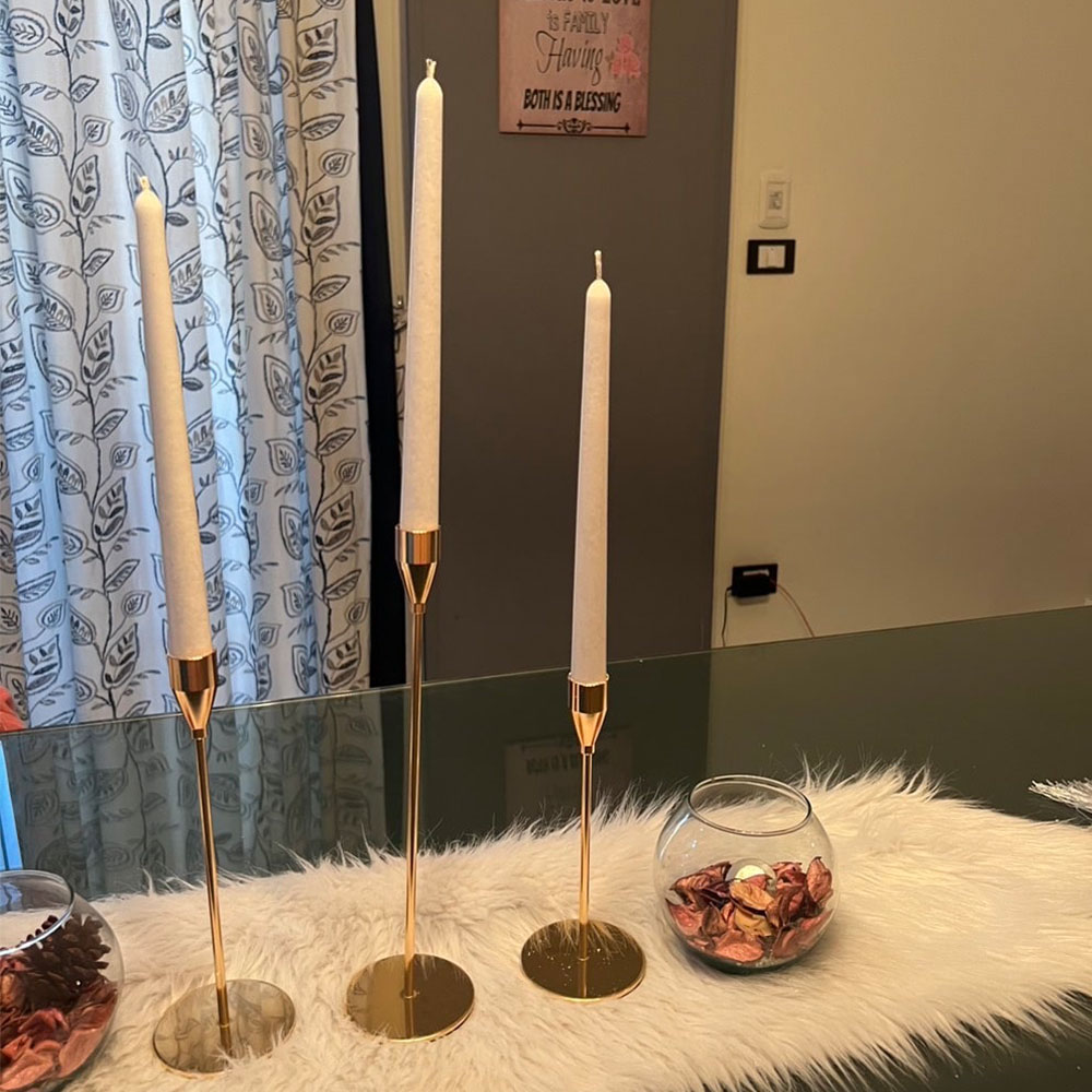 Simple Taper Pillar Acrylic Mo - Candle Supplies Storage review and price