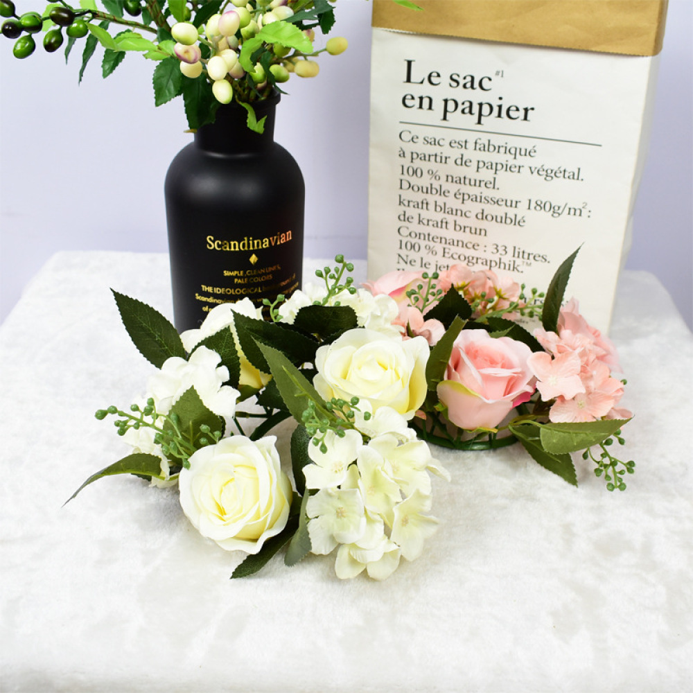 Realistic Rose Garland Floral  - Luxury Candle Supplies Usa review and price