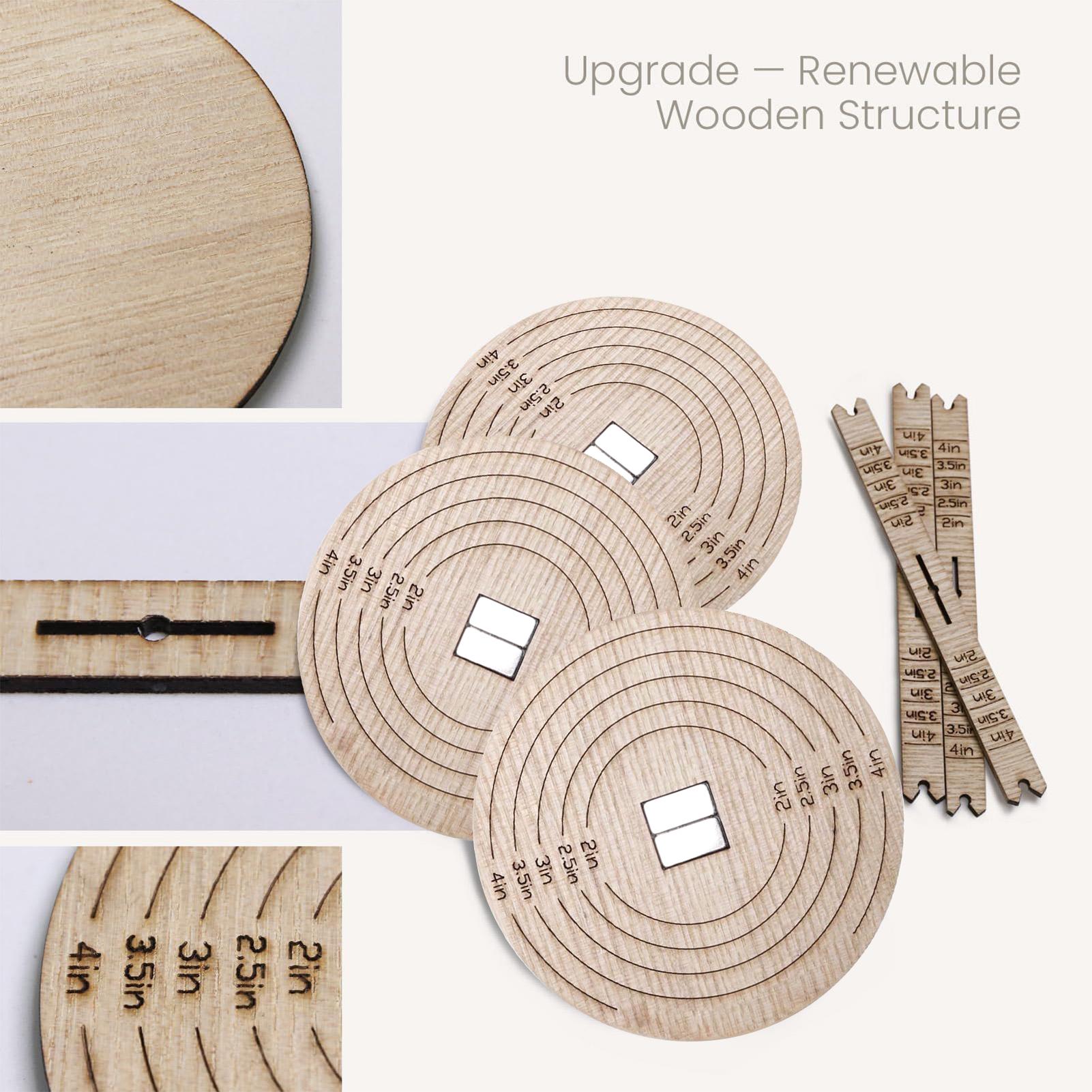 2Pcs Wick Centering Tool Woode - Candle Fragrance Supplies review and price
